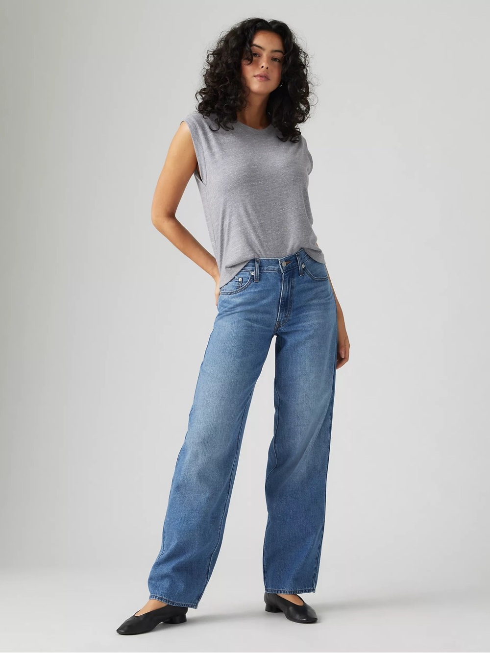 Levi’s Baggy Dad Linen+ Jeans